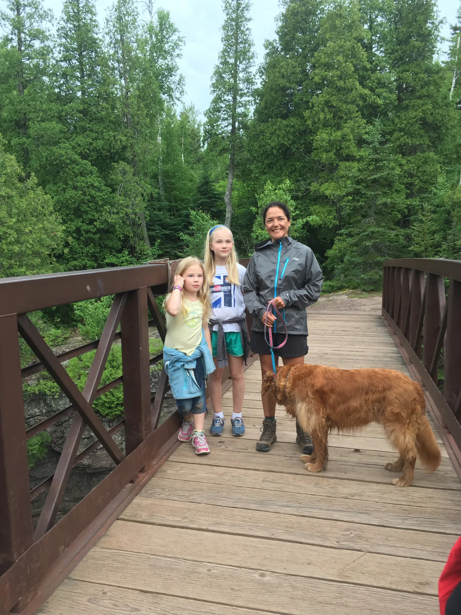 Gooseberry Falls hike, along the north shore in Minnesota